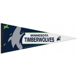 Fanion premium des Timberwolves du Minnesota 69671014 de la NBA, 12 » x 30 »
