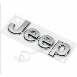 3D Metallo Emblema Autoadesivo Adesivo Badge Logo Simbolo Cromato JEEP