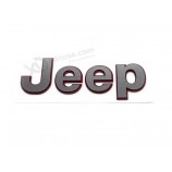 Jeep Wrangler Gladiator 회색 빨간색 펜더 도어 엠블럼 배지 이름판 Oem Mopar