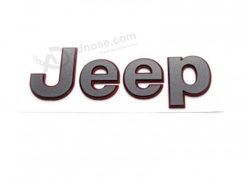 Jeep Wrangler Gladiator Grau Roter Kotflügel Tür Emblem Emblem Namensschild Oem Mopar