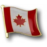 Bandera Nacional, Viaje Internacional, Alfileres Pequeños Esmalte Hecho Metal Souvenir Para Sombrero Ropa Mochila (Canadá)