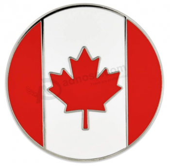 PinMart Canada Day Maple Leaf Canadian Flag Enamel Lapel Pin