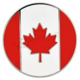 PinMart Día de Canadá Hoja de arce Bandera canadiense esmalte Pin de solapa