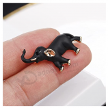 Lindo pequeño elefante pájaro tortuga broche de dibujos animados animal alfileres broche para mujeres hombres niños solapa bolso ropa accesorios joyería