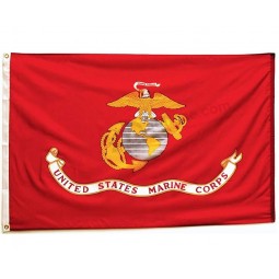 100% poliestere a buon mercato degli Stati Uniti Marine Corps Bandiera