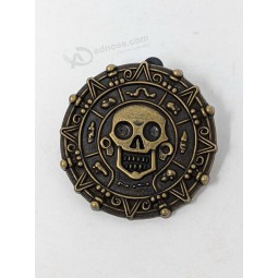 Disney Parks Pirates of the Caribbean Skull Medallion Coin Pin Pieces Of Eight