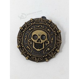 Parques Disney Piratas del Caribe Calavera Medallón Moneda Pin Piezas De Ocho