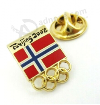 2008 Beijing China Olympic Games Norway NOC Pin Badge