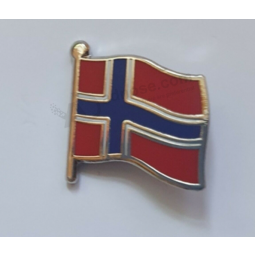 Metal Pin Badge NORWAY T1078
