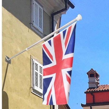 Weihai Wisezone Design personalizzato montato a parete bandiera nazionale Pole per evento