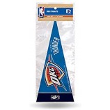 Bandera de la NBA Oklahoma City Thunder Juego de decoración de 8 piezas de 4 pulgadas por 9 pulgadas Mini banderín clásico