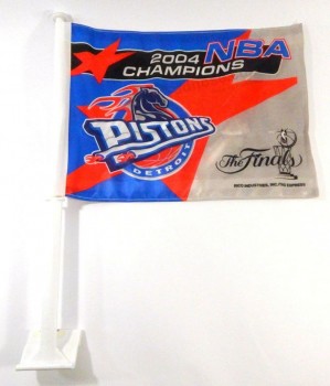 NBA-Meister Detroit Kolben Automobil Autoscheibe Fanflagge