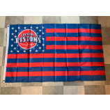 Detroit Pistons Bandera Americana Bandera de la NBA Estandarte 3x5 ft
