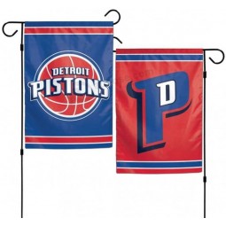 NBA Detroit Pistons WCR85491012 Garden Flag, 11＂ x 15＂