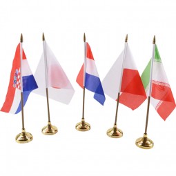 Alle Länder nationale Desktop-Tischflagge Länder-Tischflaggen