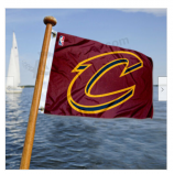 Cleveland Cavaliers Petit Mini Bateau et Drapeau De Charrette