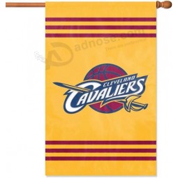 NBA 28“ x 44” 高级横幅克利夫兰骑士队旗帜，体育墙 家居、办公室和球迷洞装饰