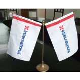 Pas cher Mini Table Flag Drapeau de bureau national imprimé personnalisé,Drapeaux de table de Noël,Drapeaux de stand