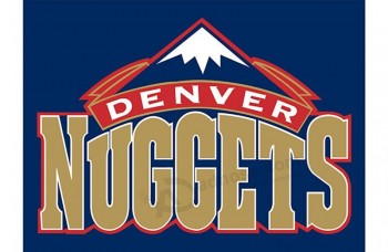 Denver Nuggets Bandiera 3x5ft Striscione Poliestere Basket pepite010