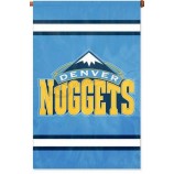 Denver Nuggets Premium 2-sided 28x44 Embroidered Applique Banner Flag Basketball