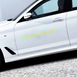 Etichetta autoadesiva autoadesiva personalizzata in PVC per auto