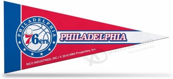 NBAフィラデルフィア76ers8ピース4インチ×9インチクラシックミニペナントデコレーションセット