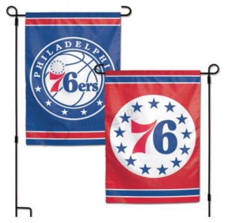 NBA 필라델피아 76Ers 양면 가든 플래그