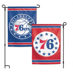 NBA Philadelphia 76ers 2-seitige Gartenflagge