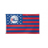 Philadelphia 76ers 3'x5' Vlag, One Size, Team Kleur