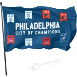 Philadelphia Sports Eagles Phillies Flyers 76ers Meisterschaften Flagge Banner 3x5feet Mann Höhle Dekor