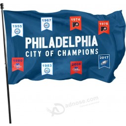Philadelphia Sports Eagles Phillies Flyers 76ers Meisterschaften Flagge Banner 3x5feet Mann Höhle Dekor