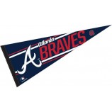 Vente directe d’usine haut de gamme Atlanta Baseball Grand fanion