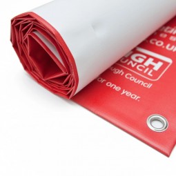 Banner in vinile in PVC con pubblicità a parete per esterni, stampa di banner con insegne in vinile