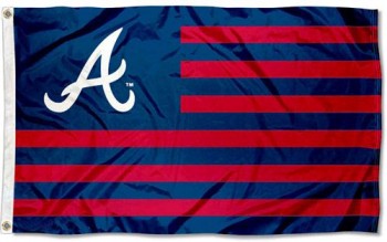 Atlanta Stars and Stripes Americana Flag 3x5 Banner