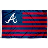 Atlanta Stars and Stripes Americana Flagge 3x5 Banner