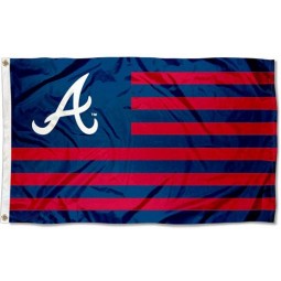 Atlanta Stelle e Strisce Bandiera Americana 3x5 Banner