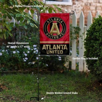 Atlanta United Football Club Gartenflagge mit Ständerstangenhalter