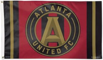 Atlanta FC 15190115 Deluxe Flag, 3' x 5'