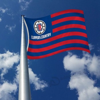 Industries NBA Los Angeles Clippers Paese 3' x 5' Paese Banner Bandiera - Arredamento per interni o esterni - Su un lato