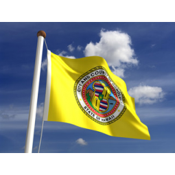 Bandera de Honolulu personalizada de alta calidad con cualquier tamaño
