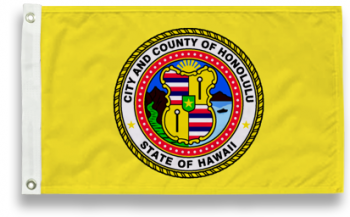 Großhandel benutzerdefinierte hohe qualität honolulu, hawaii flagge mit besten preis