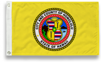 Wholesale custom high quality Honolulu, Hawaii Flag with best price