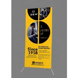 Reclame op maat Model X Display Banner Stand Plastic Pole