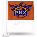 Drapeau de voiture unisexe NBA y compris le mât
