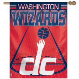 Washington Wizards Banner Flag 27 x 37 con alta qualità e qualsiasi dimensione