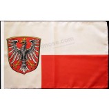 Bandera de Frankfort de poliéster personalizada de entrega rápida con alta calidad