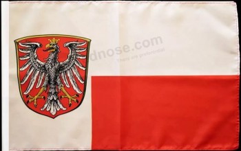 Fast delivery custom polyester Frankfort flag with high quality
