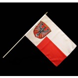 Professional wholesale custom high quality Frankfort Flag with no MOQ