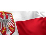 Chinese suppliers customize Frankfort flag in all sizes