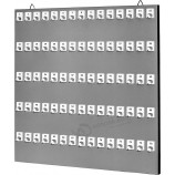 LLAVERO, LLAVERO # 75PGS con 75 Ganchos Numerados para Alquiler u Oficinas (75 Juegos de Etiqueta y Anillo Incluidos)